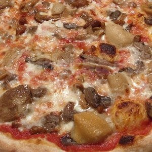 pizza funghi porcini chiodini champignone