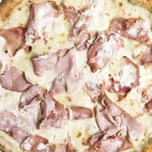 pizza cotto e panna