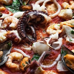 pizza ai frutti di mare