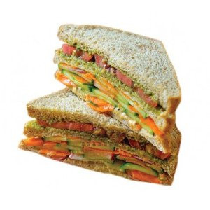 Club Sandwitch Prosciutto cotto lattuga pomodoro uova formaggio