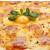Pomodoro, Mozzarella, Pancetta, Uovo, Panna